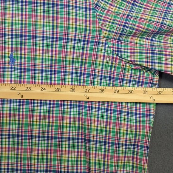Ralph Lauren Shirt Men's 3XLT Multicolor Cotton Stretch Long Sleeve Button Up - Picture 5 of 10